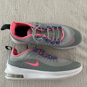 Nike Gray and Pink Air Max Shoes